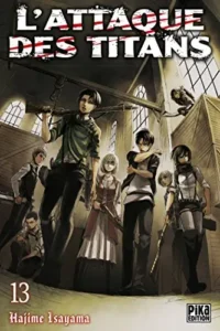 Couverture de L’Attaque des Titans tome 13, édition française