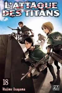 Couverture de L’Attaque des Titans tome 18, édition française