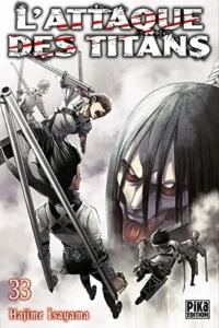 Couverture de L’Attaque des Titans tome 33, édition française
