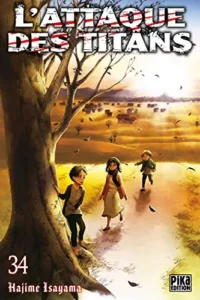 Couverture de L’Attaque des Titans tome 34, édition française