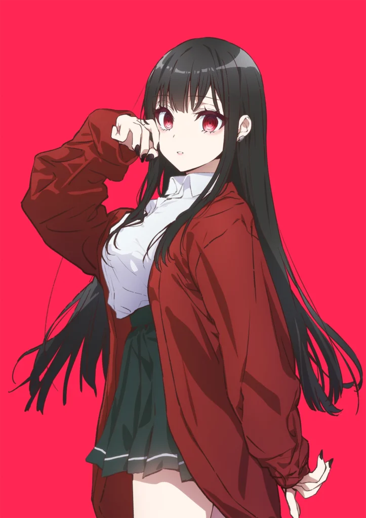 Visuel officiel de l'anime Jirai nan desu ka? Chihara-san