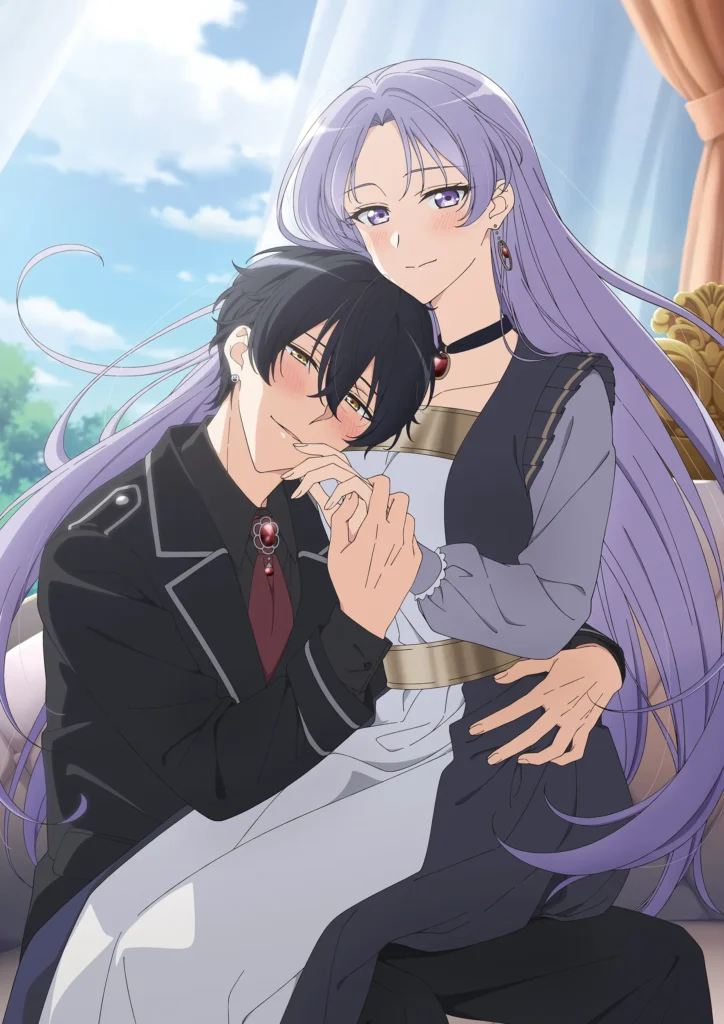 Visuel officiel de l'anime The Final-Boss Prince Is Somehow Obsessed with the Chubby Villainess