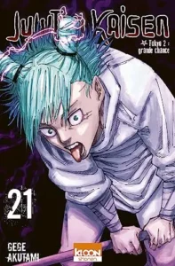Couverture de Jujutsu Kaisen tome 21, édition française