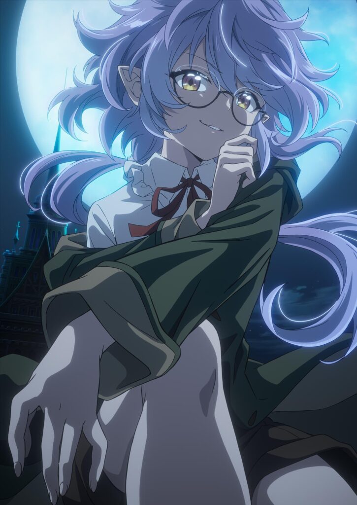 Visuel officiel de l'anime Mercedes de la Lune Décroissante (Kaketa Tsuki no Mercedes)