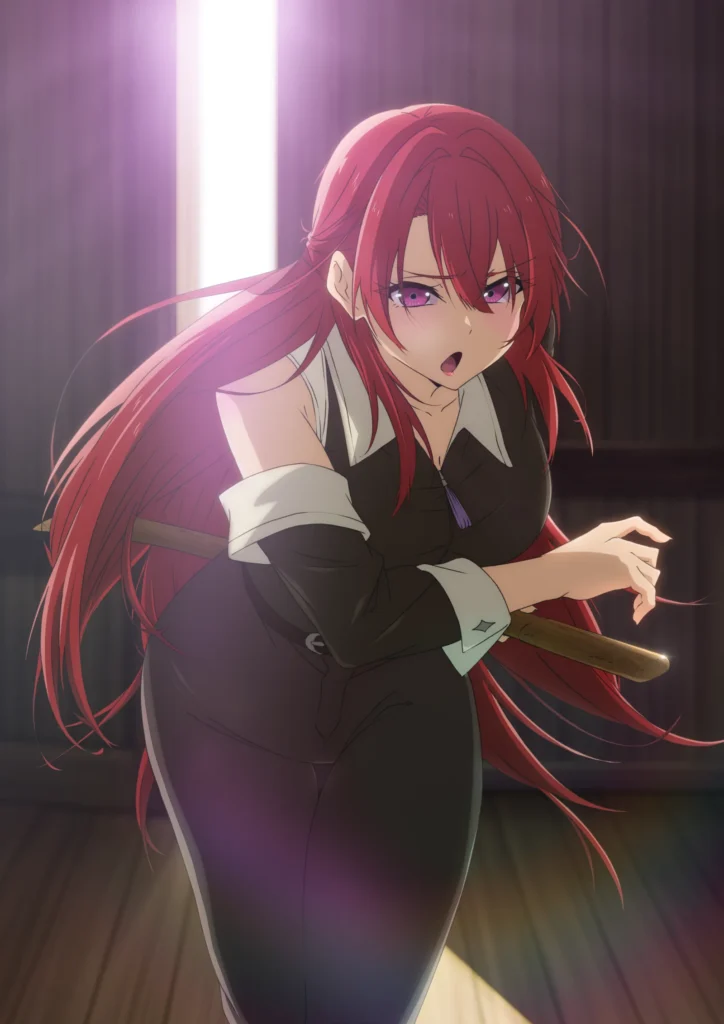 Visuel officiel de l'anime My Sword Saint Master Is Too Cute to Live With!