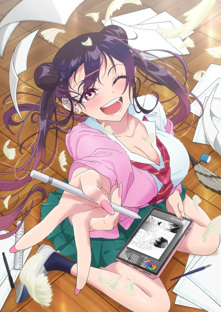 Visuel officiel de l'anime Now That We Draw (Kakunaru Ue wa)