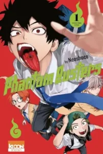 Couverture du tome 1 de Phantom Busters chez Ki-oon