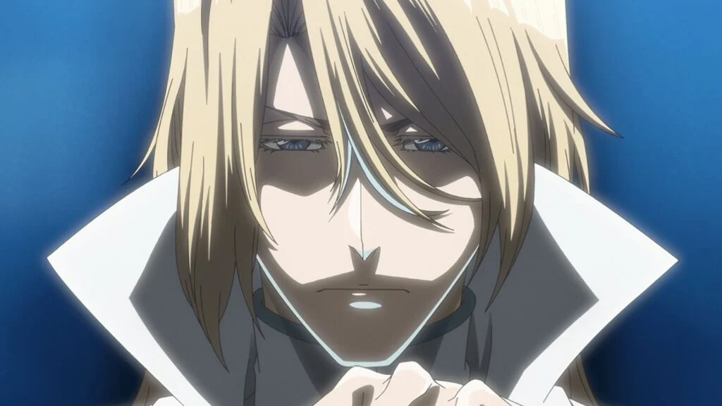 Jugram Haschwalth, grand maître des Sternritter, dans Bleach: Thousand-Year Blood War