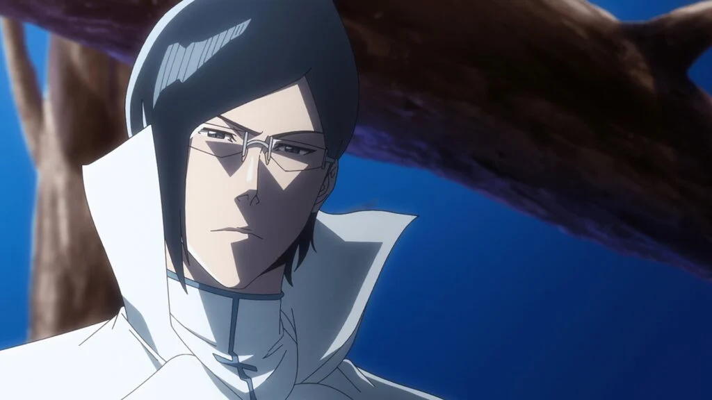 Uryū Ishida en uniforme blanc du Wandenreich dans Bleach: Thousand-Year Blood War