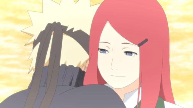 Kushina retrouve Naruto dans Naruto Shippuden