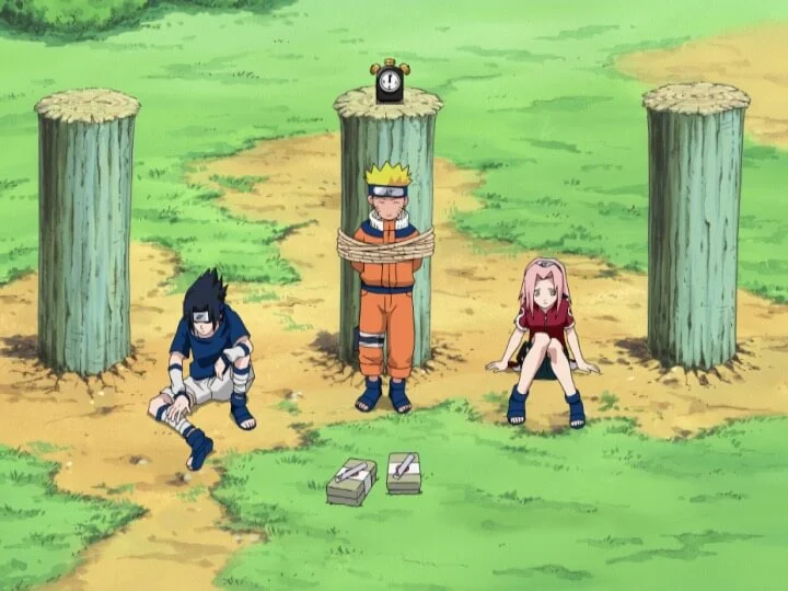 Kakashi impose les règles de l’épreuve des clochettes