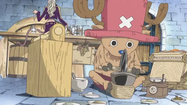 Tony Tony Chopper, le renne médecin de l’équipage, anime One Piece