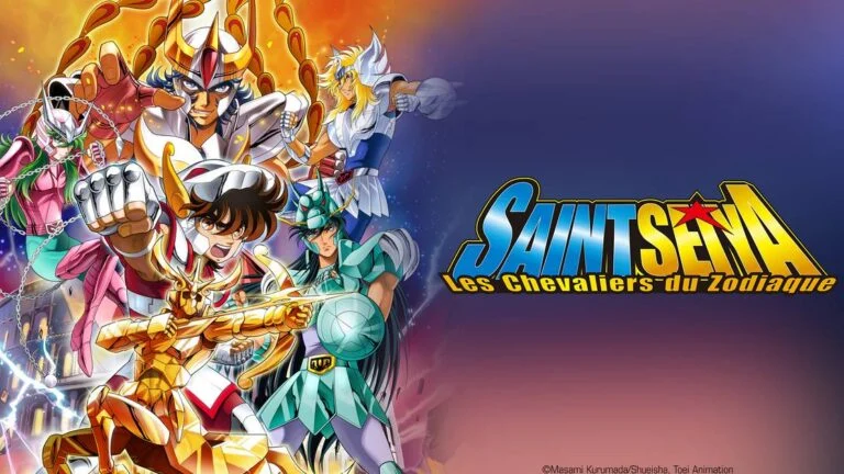 Visuel de la série Saint Seiya, Les Chevaliers du Zodiaque (1986)