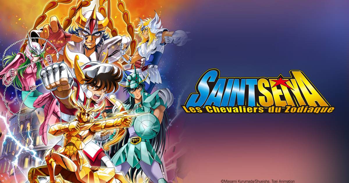 Visuel de la série Saint Seiya, Les Chevaliers du Zodiaque (1986)