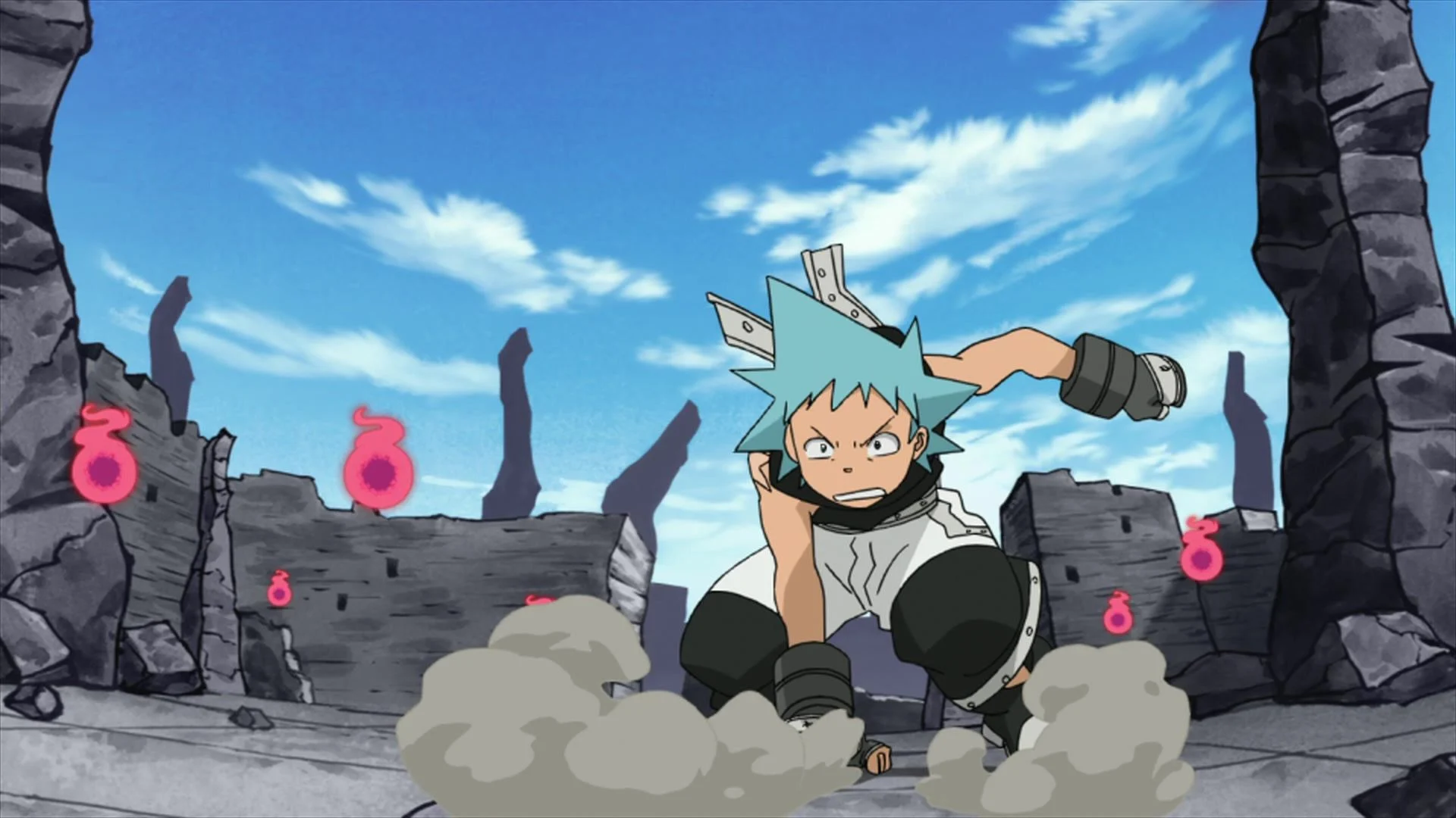 Combat dans l'épisode 2 de Soul Eater